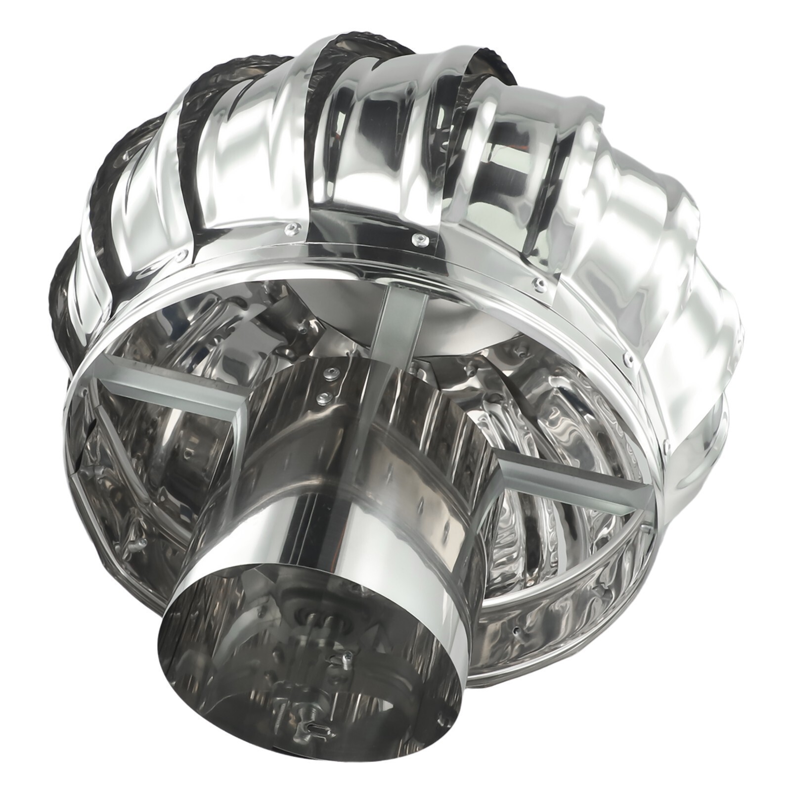 Rotating Hood Chimney Cowls Prevent Wind Draft Improve Ventilation Efficiency