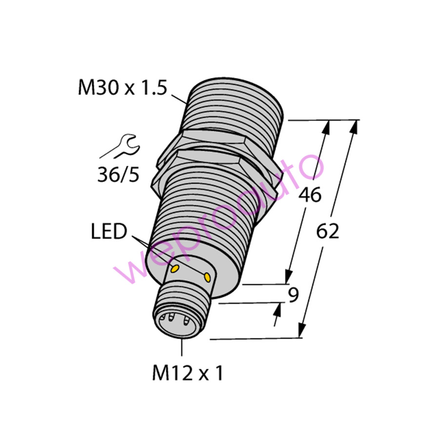 TURCK BI10U-M30-VN4X-H1141 1582352 Inductive sensor NPN ✦KD