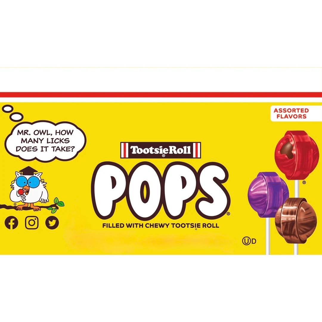 Raspberry (Red) Tootsie Pops – Fresh Wrapped Bulk Lollipops – Choose 10–100 Ct