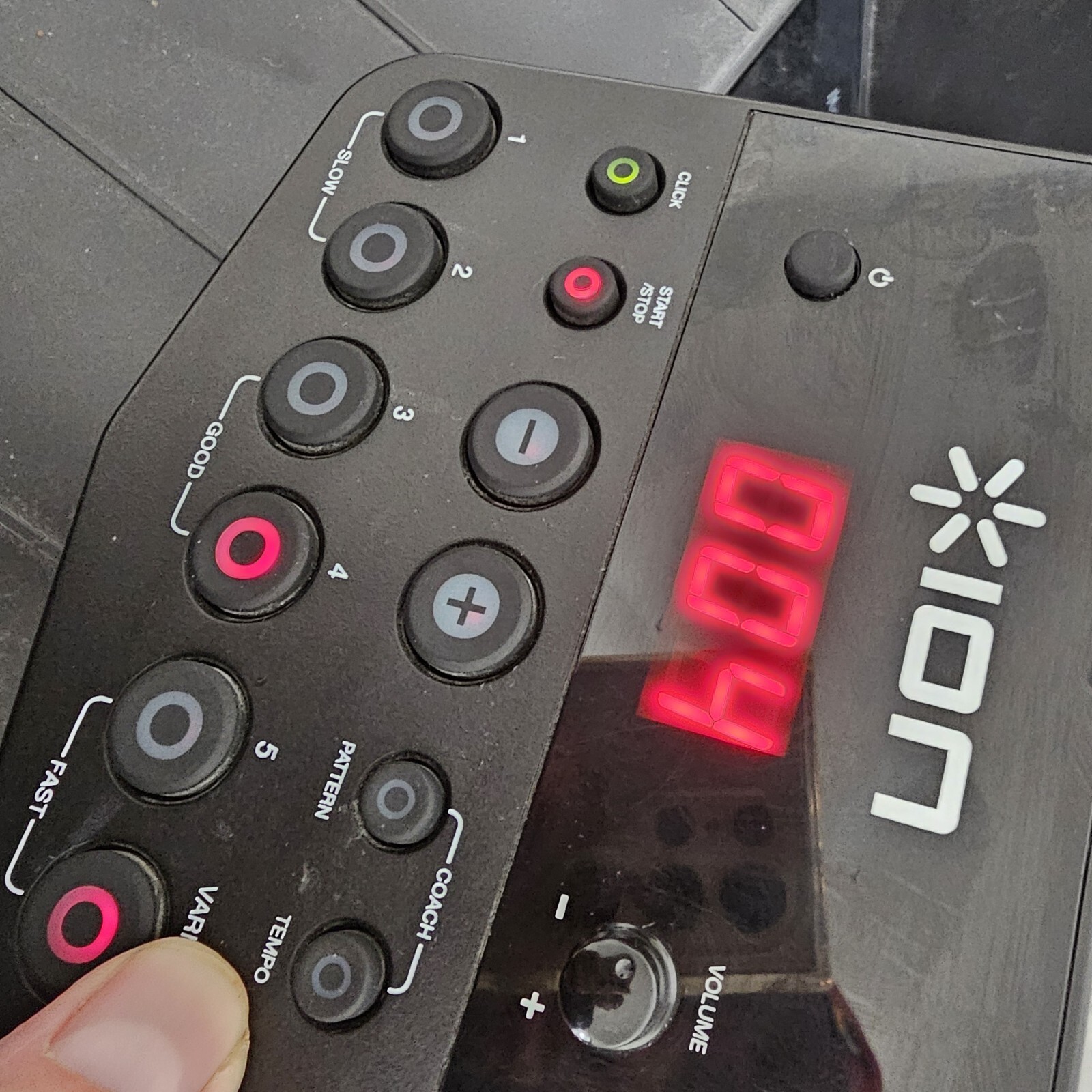 Ion Redline Electronic Drum Kit Head Unit Controller Only w/ Power Cord Tested
