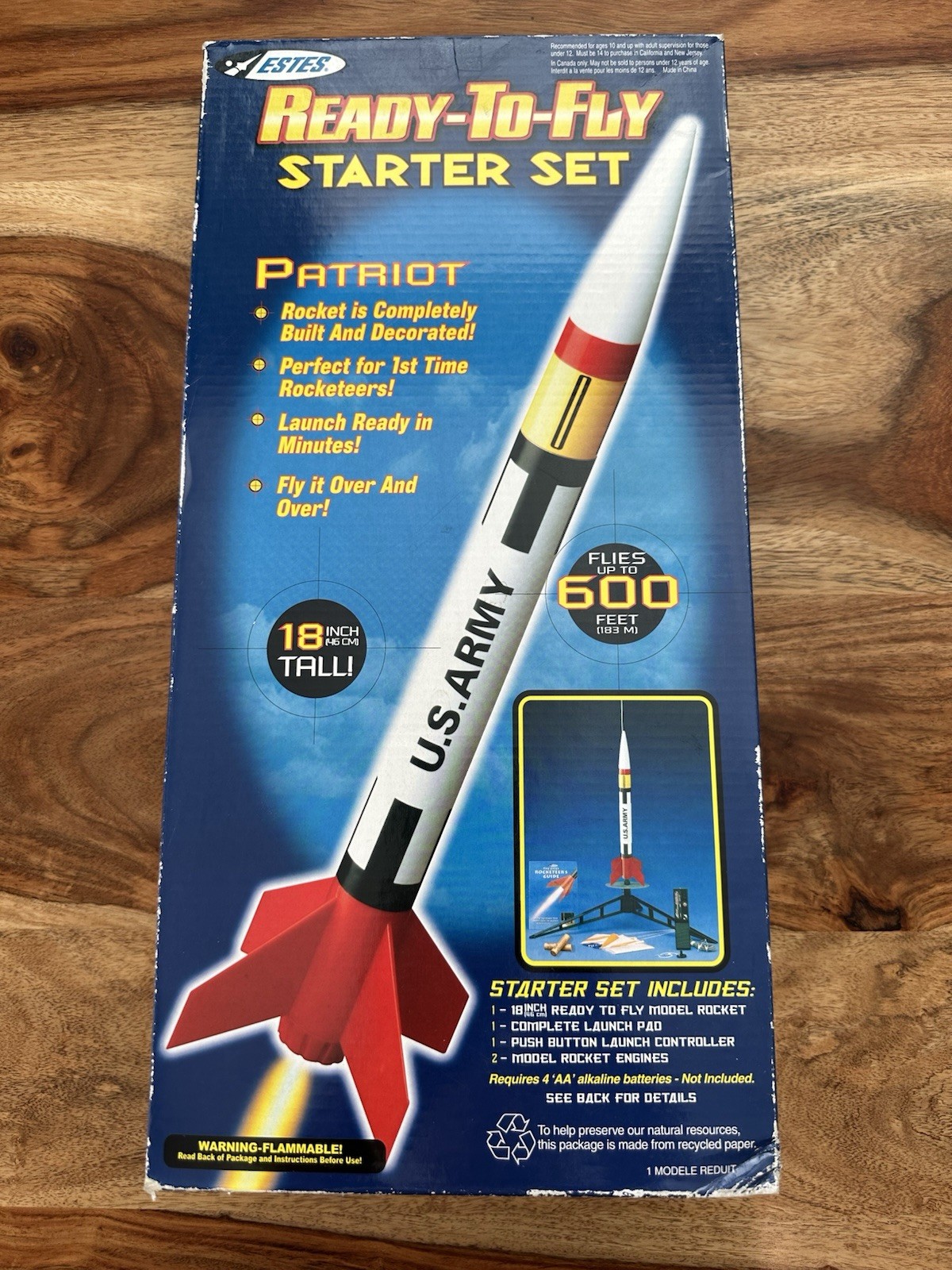 ESTES Model Rocket Starter Sets Patriot #1843 & Riptide #1403 *NO ENGINES*