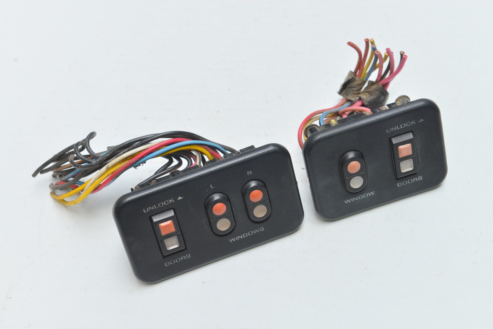Master Power Window Lock Switch SET 87-91 Ford Bronco F150 F250 Pickup LH RH