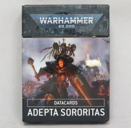 Warhammer 40k - Adepta Sororitas - Sisters of Battle Datacards (NM)