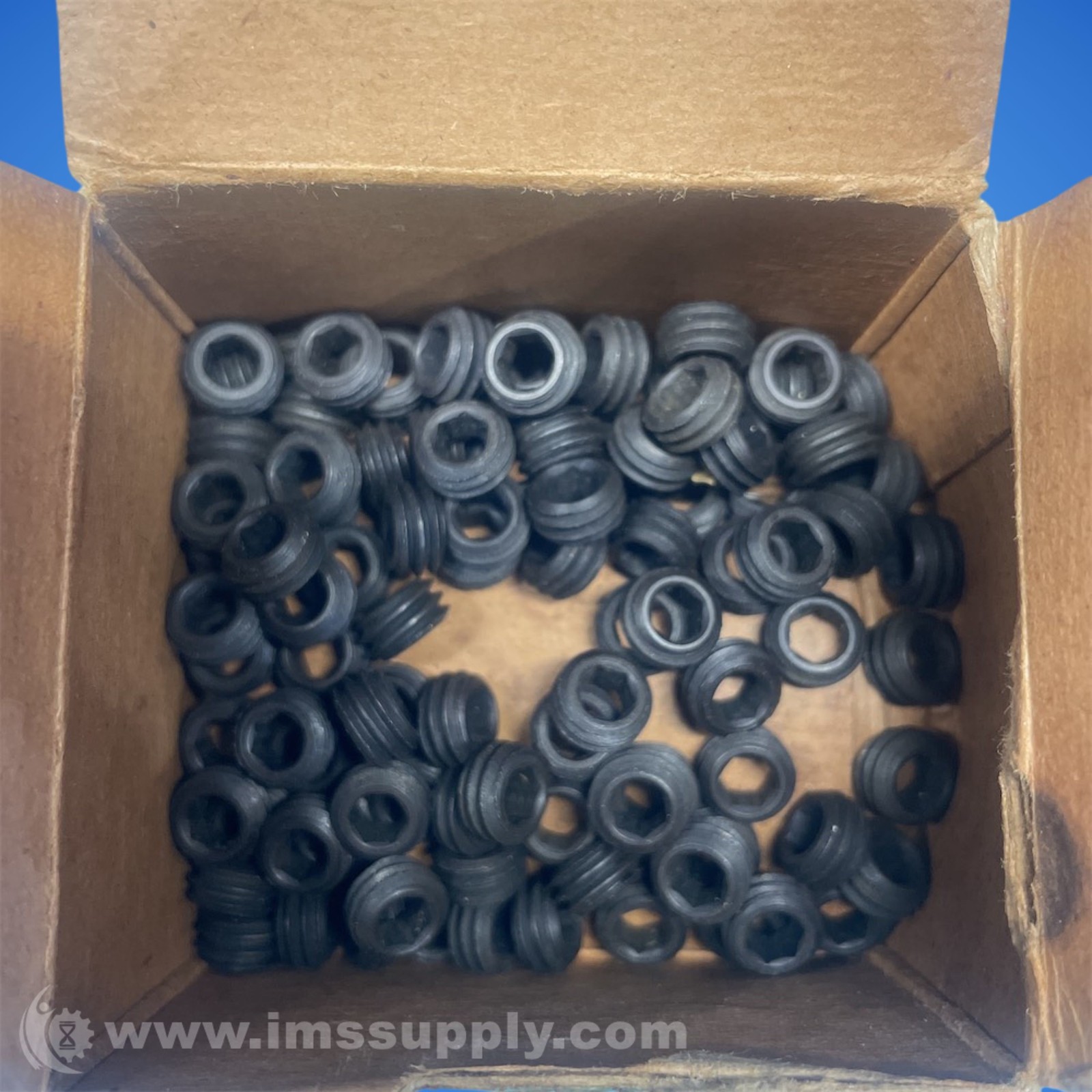 Mac-It Box of 100 Hex Socket Threaded Plugs FNOB