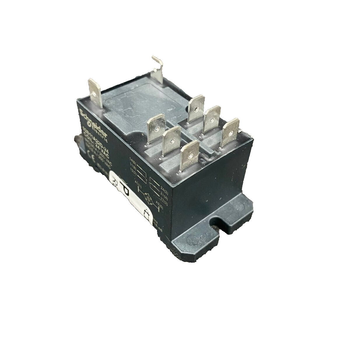 LBC 30701-05, Power Relay, 24 Vac 2 Pole 20A