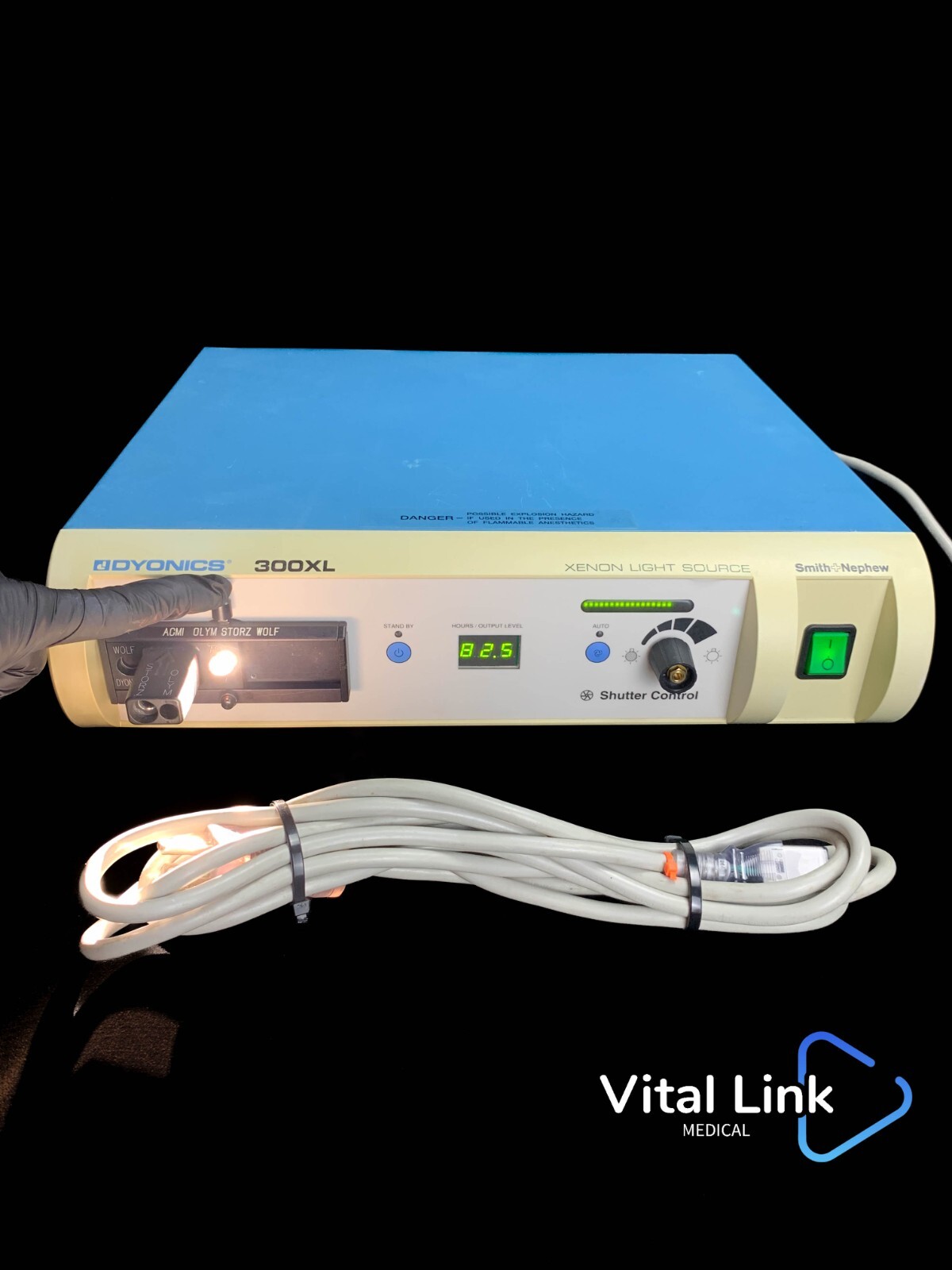 Smith & Nephew 7206084 Dyonics 300XL Xenon Light Source DOM 2002 #6