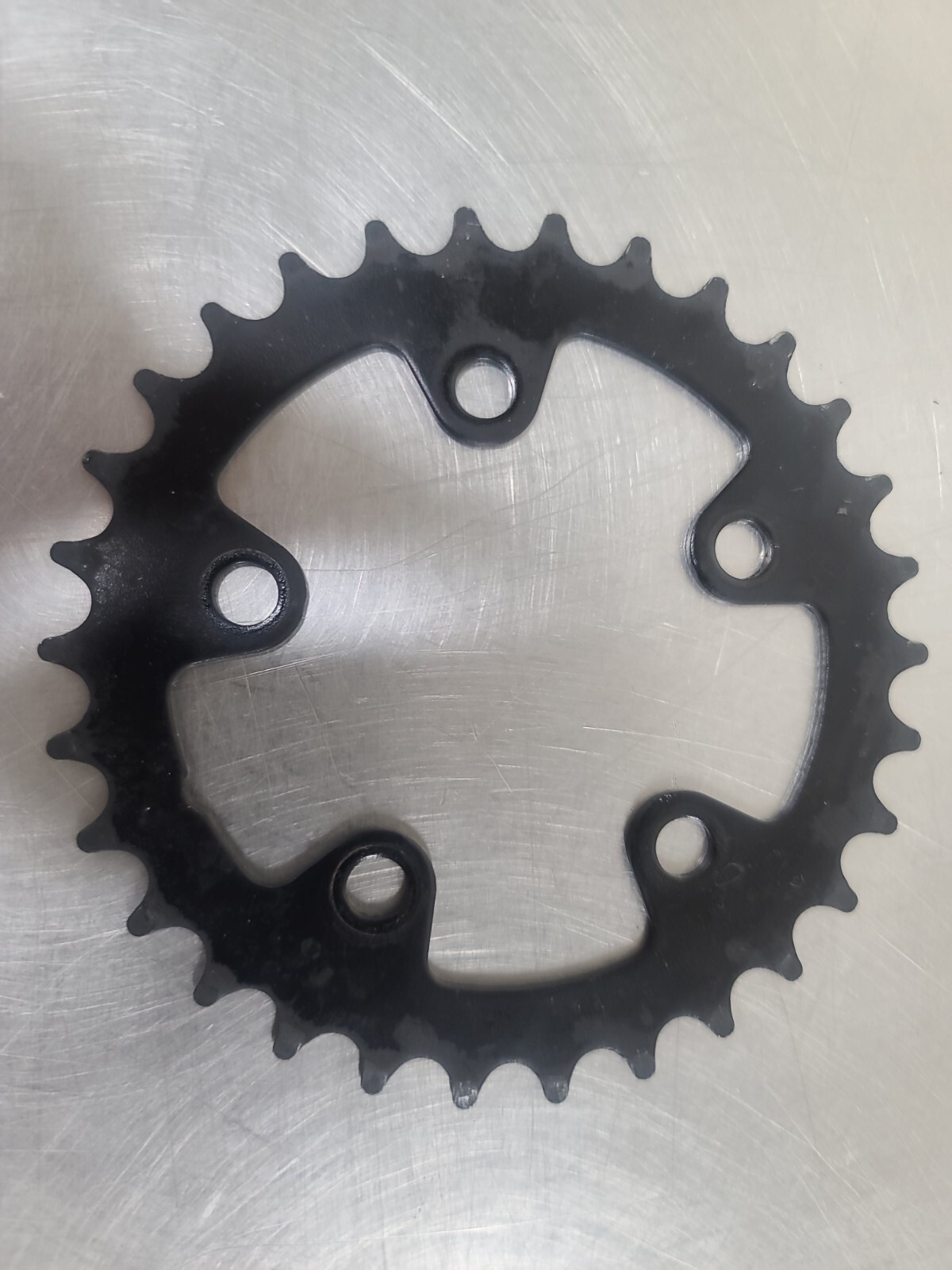 Chainring 30 Tooth 30t 74 BCD Black Steel MTb Road Triple