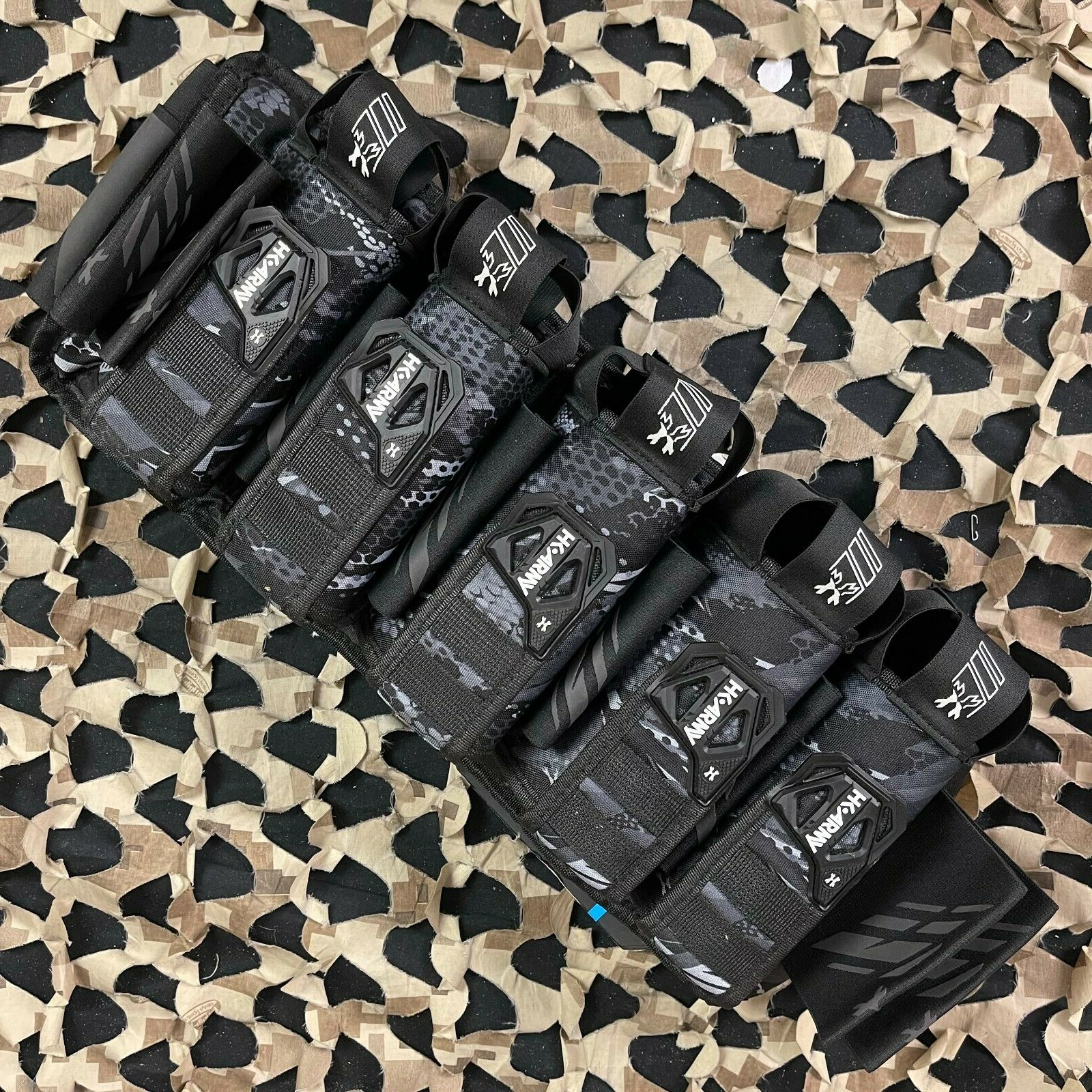 NEW HK Army Eject 5+4 Paintball Harness - Slate 2