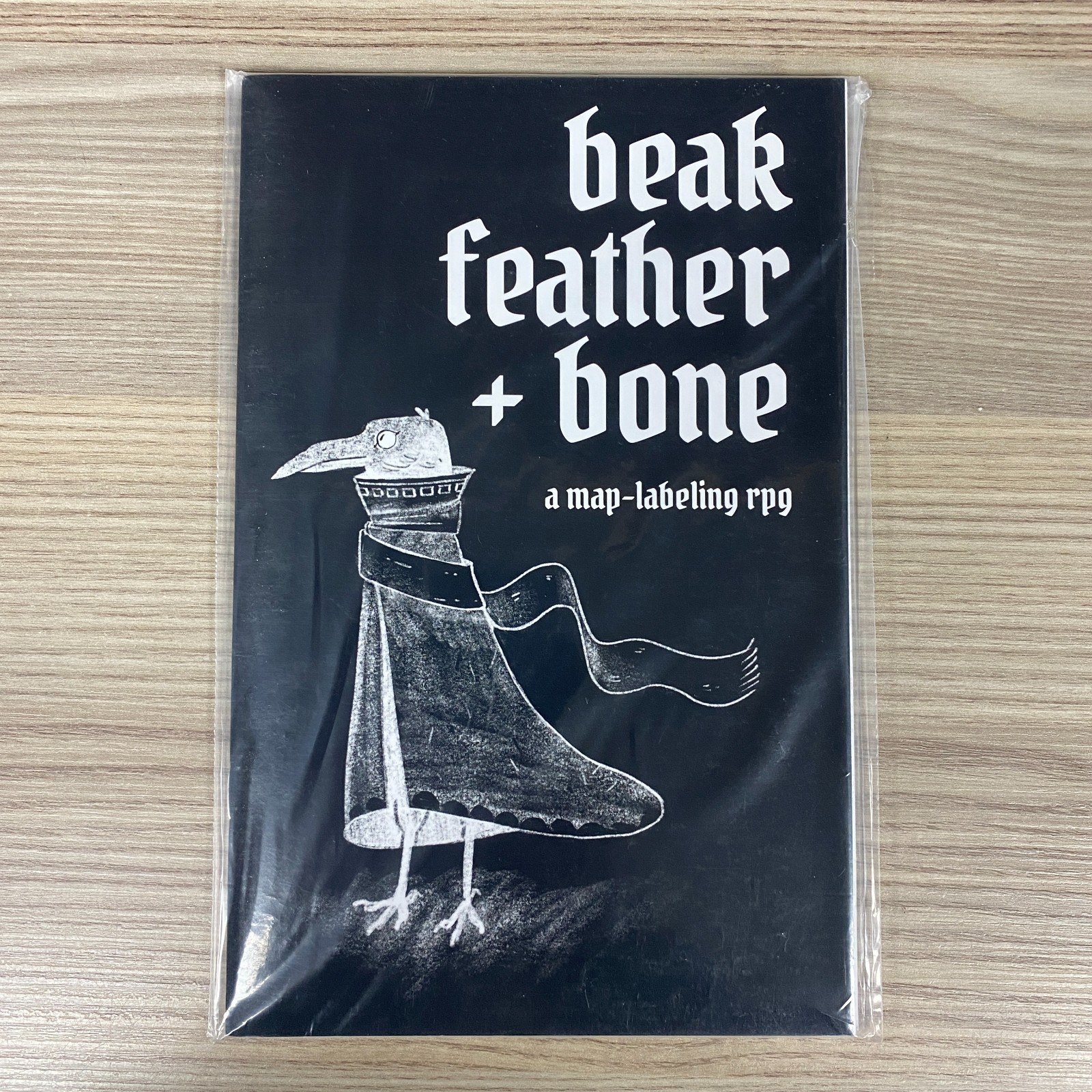 MAPS FOR BEAK FEATHER & BONE WORLDBUILDING MAP-LABELING RPG ROLEPLAYING SEALED
