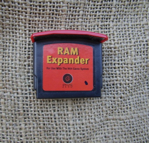 Nintendo 64 Ram Expander Pak Expansion Pack N64 Ground Zero