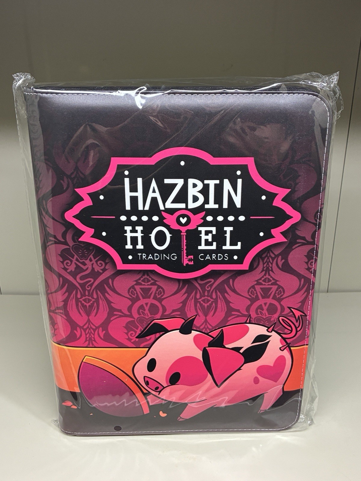 Hazbin Hotel Fat Nuggets Trading Card Cards Binder