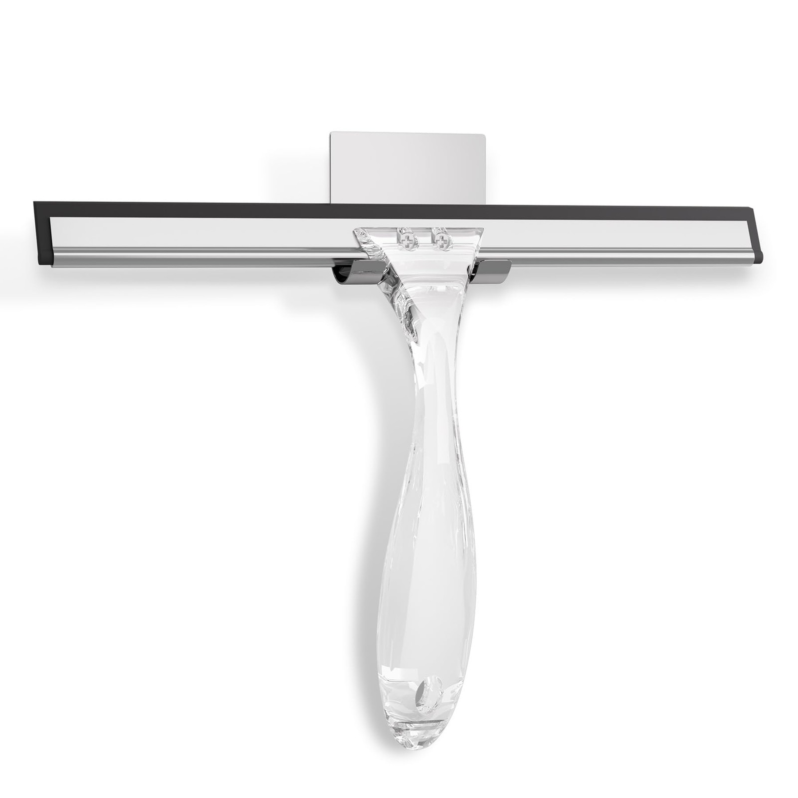 AmazerBath Squeegee for Shower Glass Door, 10 Inches, Clear