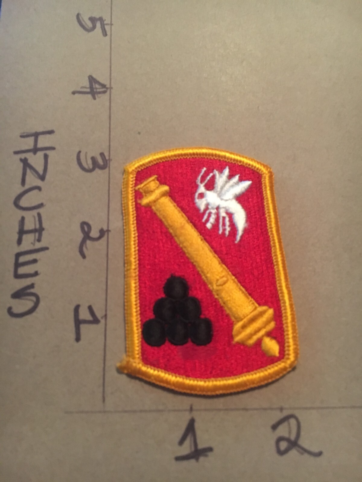US Army 113th Field Artillery Brigade m/e patch 5/19/25