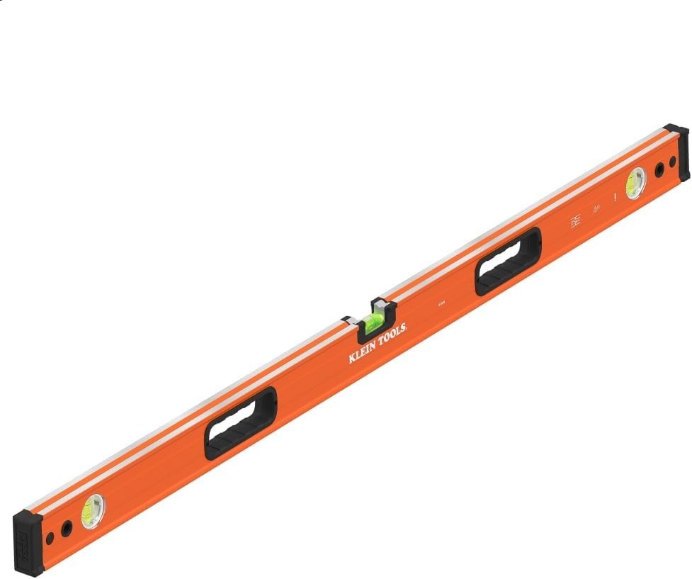 Klein Tools Box Beam Level, 3 Vial, 48-Inch