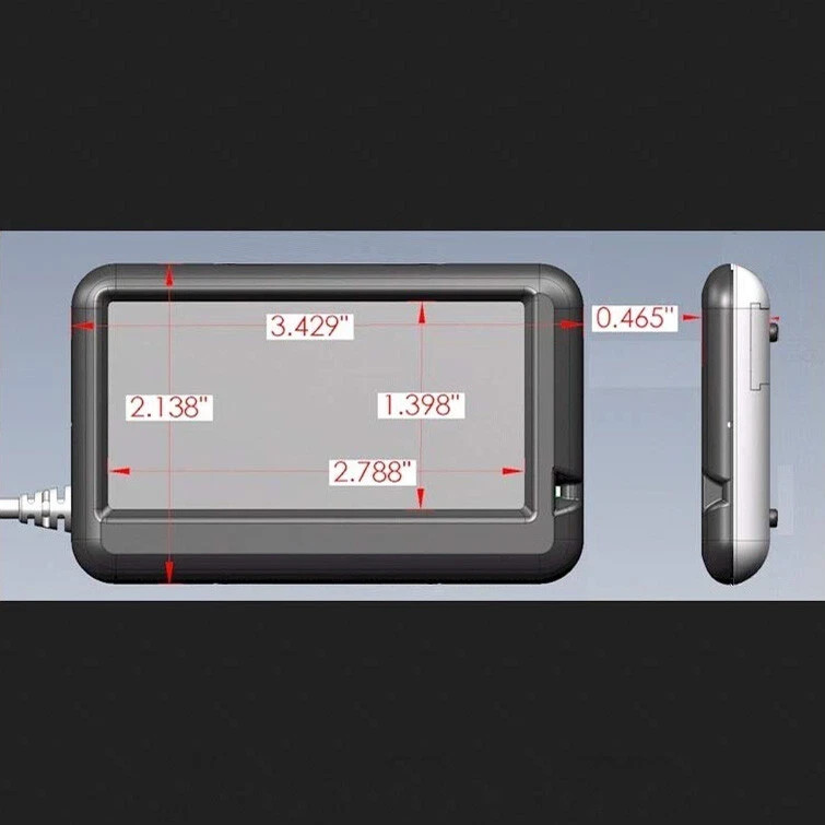 EM Plus v1.4 OBD2 OBDII Scanner Code Reader Gauge Mileage Scan Tool With Stand