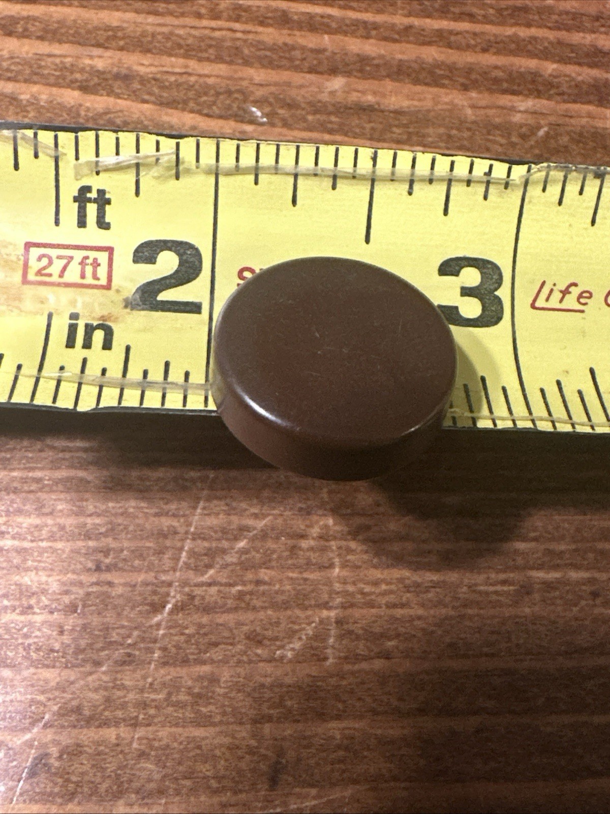 Backgammon Magnetic Travel Size Replacement Brown 3/4" Checker Piece Disk
