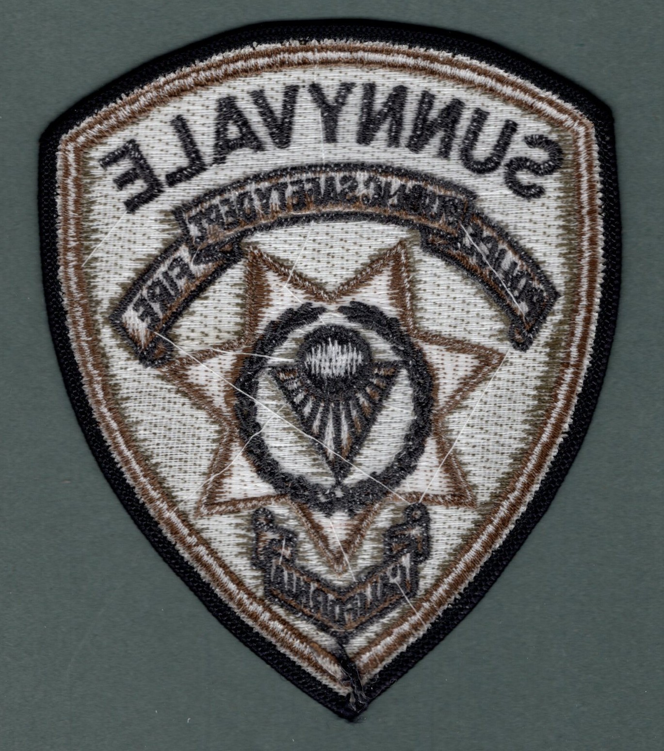 Sunnyvale California Police Patch