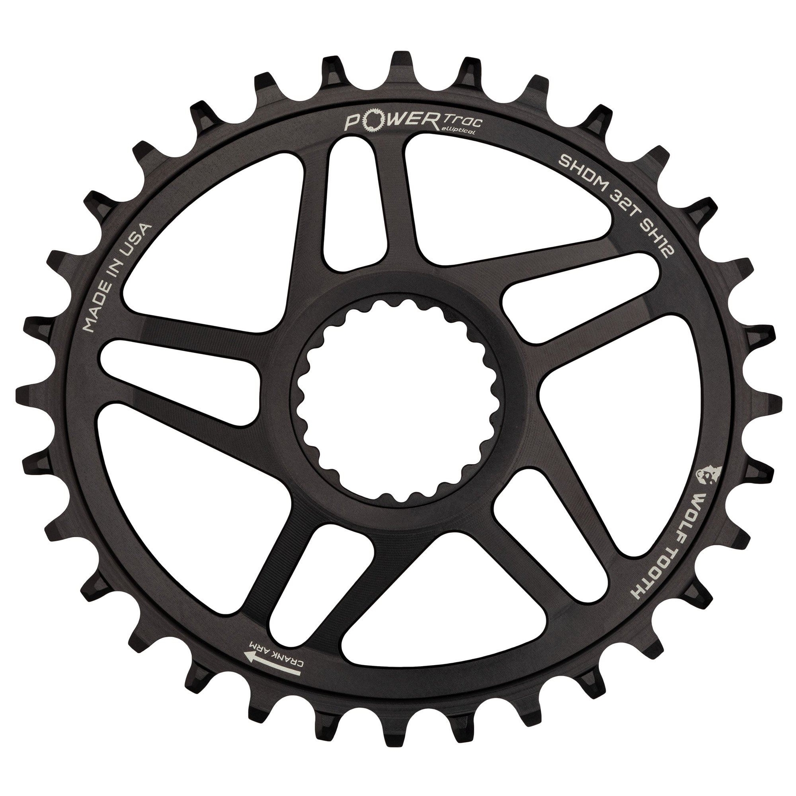Wolf Tooth Elliptical Direct Mount Chainrings for Shimano Cranks