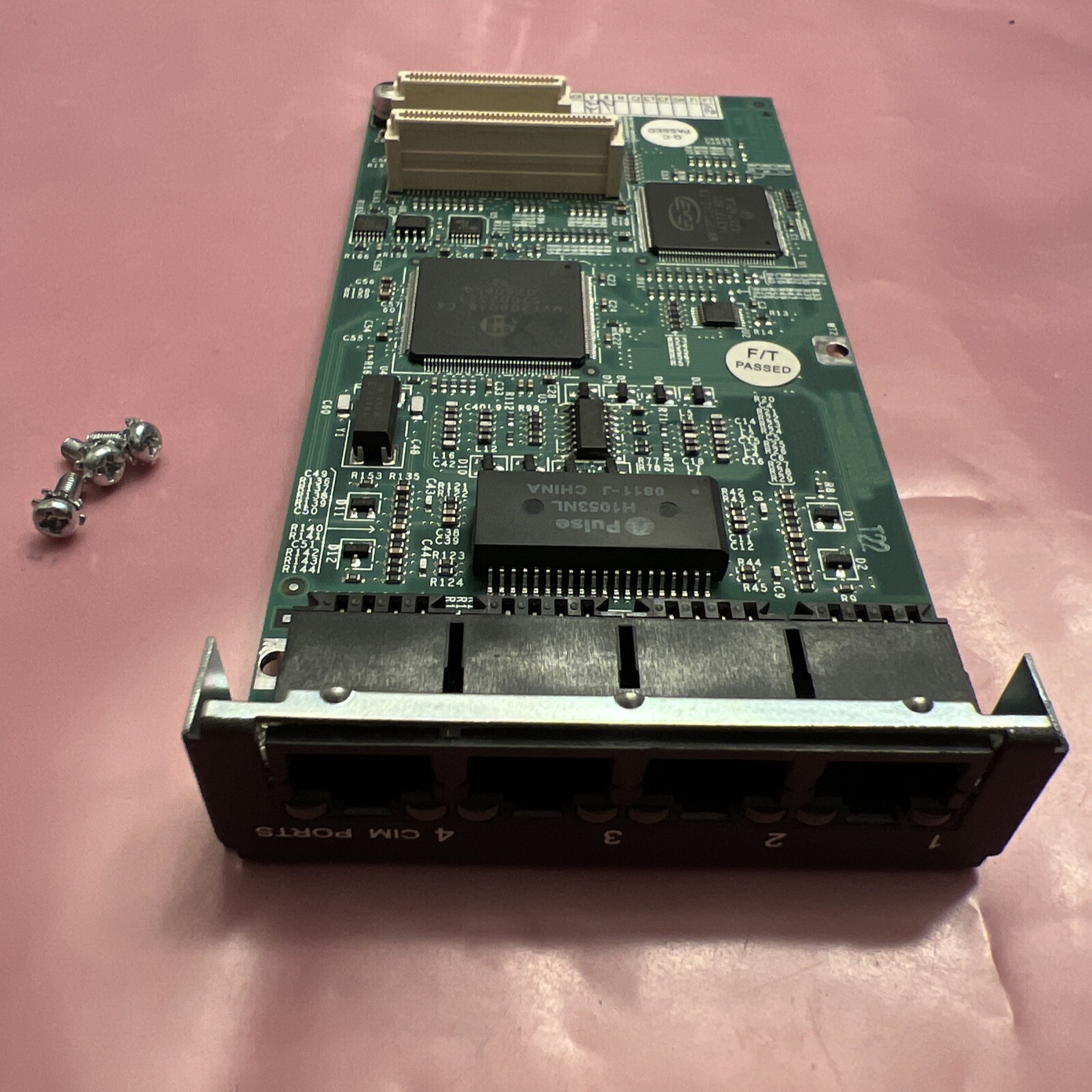 Mitel 50004451 4 Port QUAD CIM MODULE CARD *REFURBISHED*