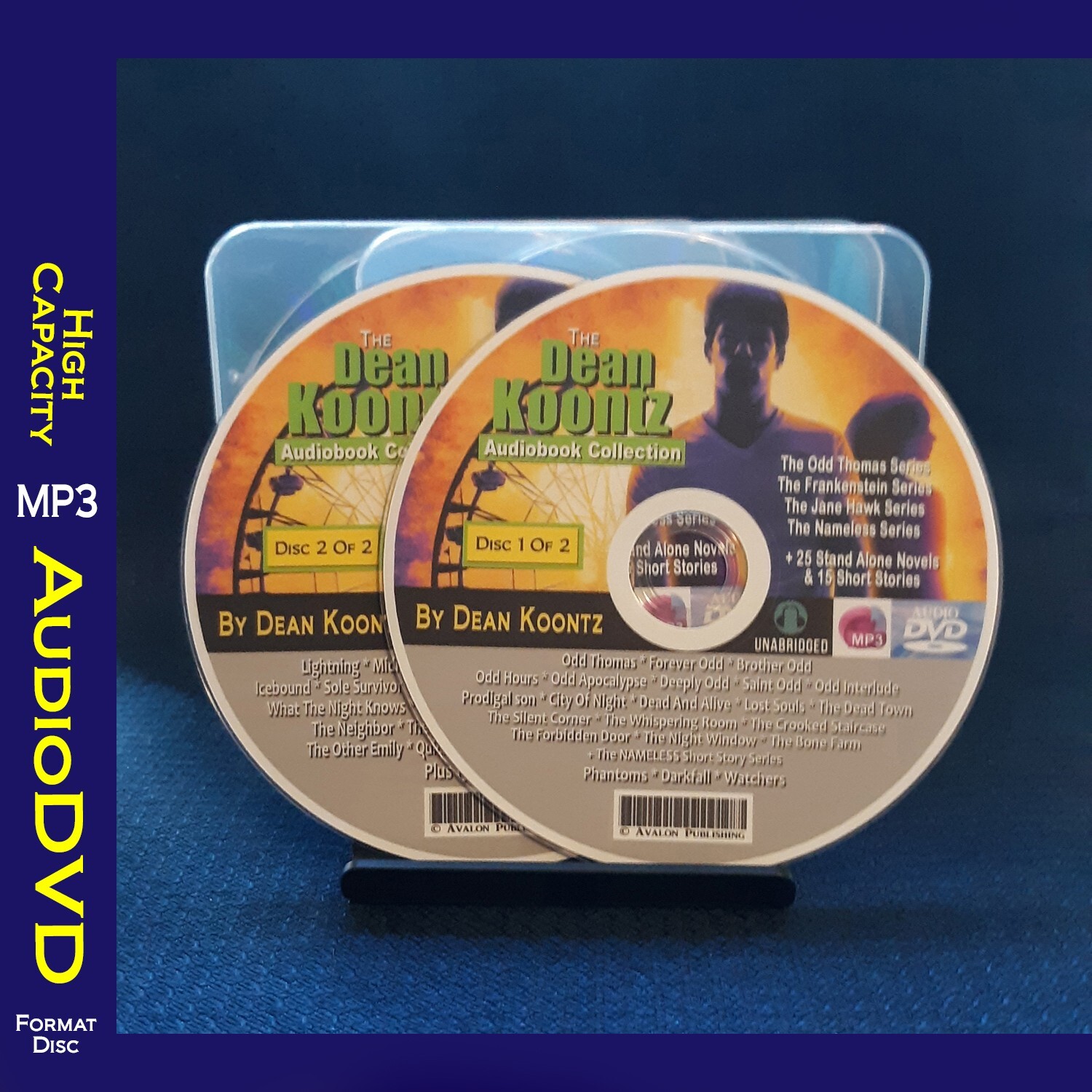 The DEAN KOONTZ COLLECTION - 4 Series Combo & More! - 72 MP3 Audiobooks