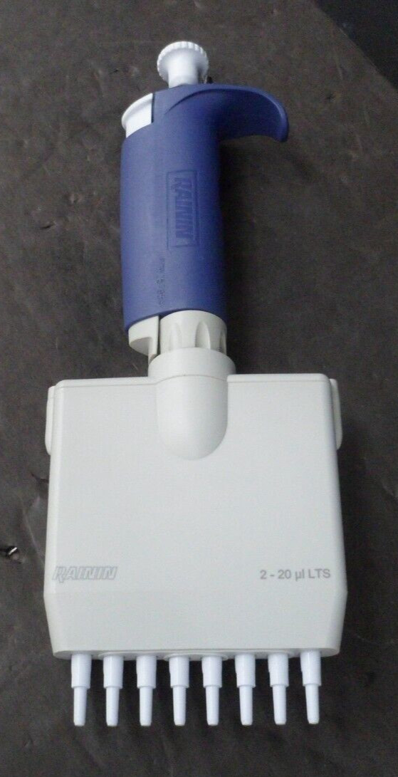 Rainin L20 2-20µl LTS 8 Channel Manual Pipette