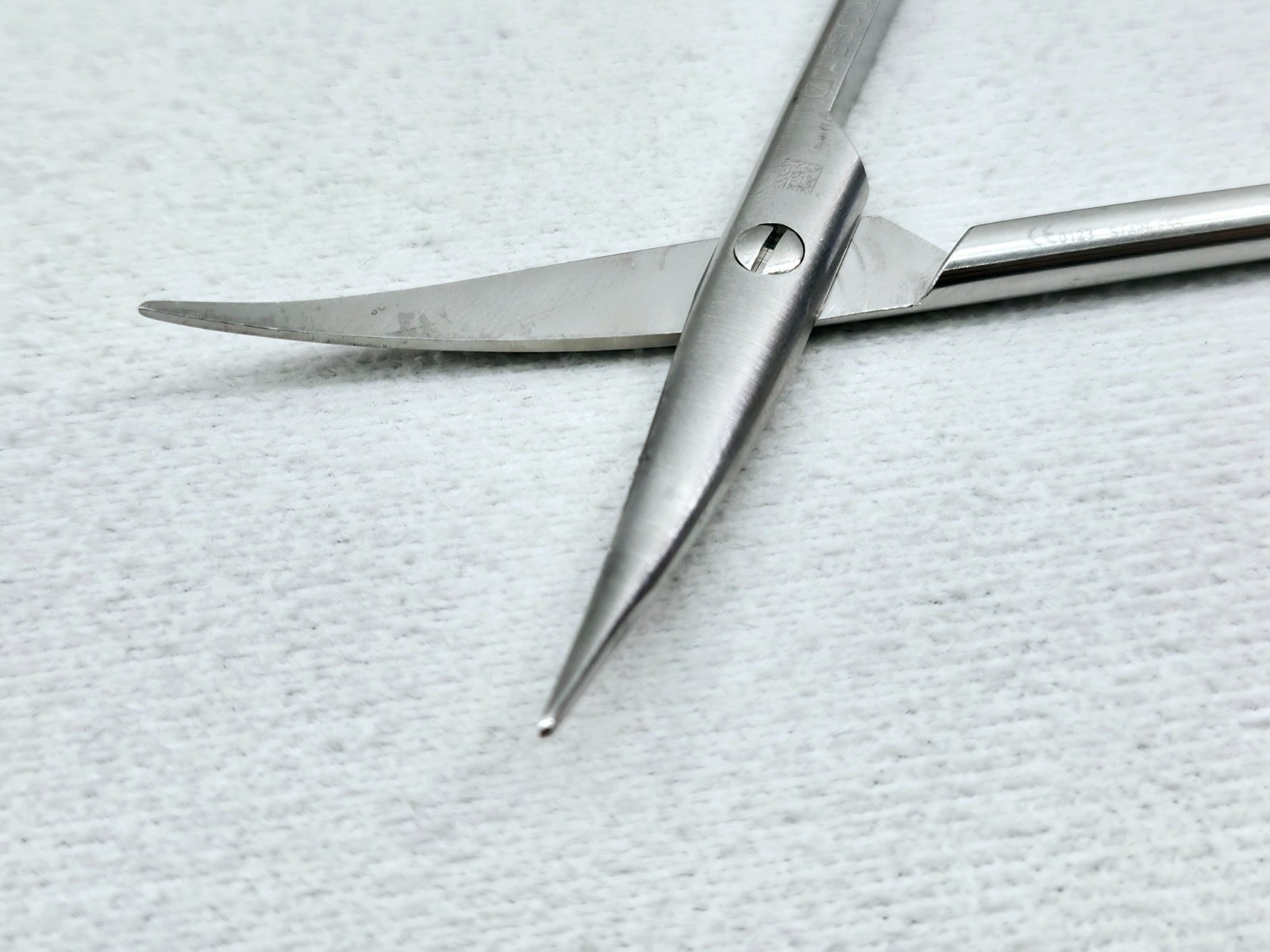 Aesculap BC178R Potts Tenotomy Scissors, Curved, 6 7/8"