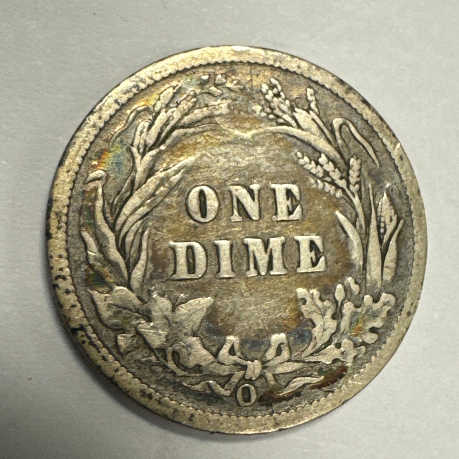 1900-O Barber Silver Dime Fine