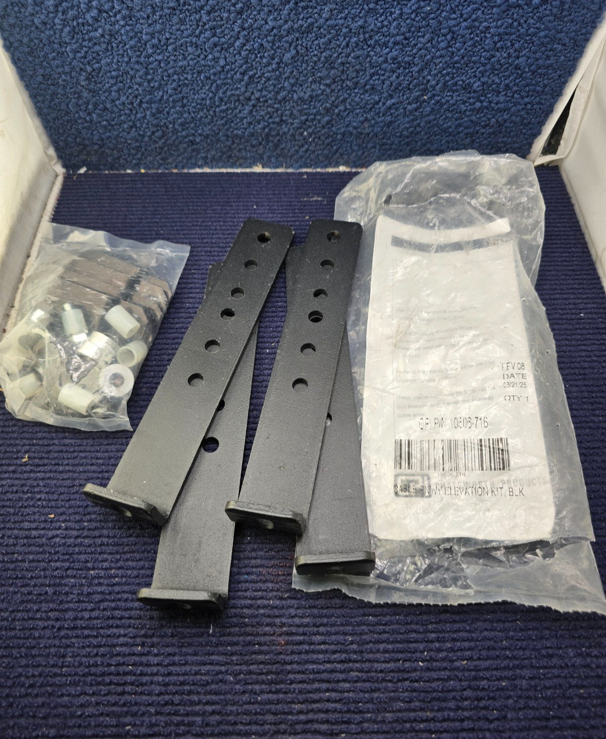 (4 Piece) Chatsworth Products 10506-716 Cabinet Cable Runway Elevation Assembly