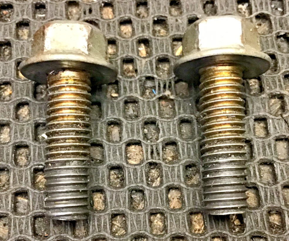 Yamaha XJ900 Grab rail mounting bolts Pre diversion 1990 SmL112 675