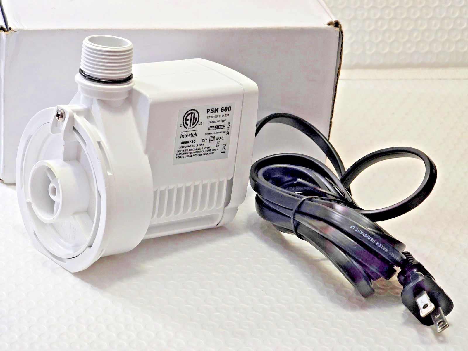 SICCE PSK 600 REPLACEMENT AQUARIUM SKIMMER PUMP