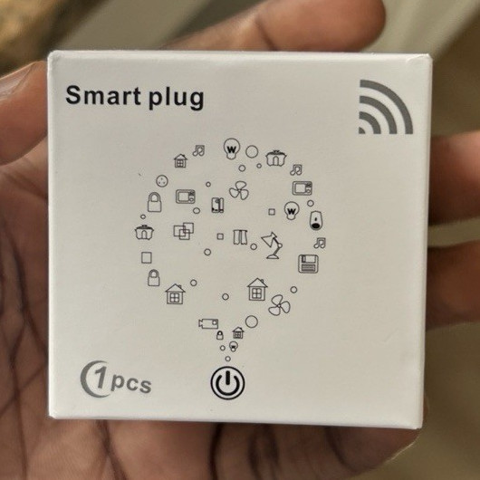 Wi-Fi Smart Plug, App-Controlled, Works w/ Alexa & Google, US Type B, White