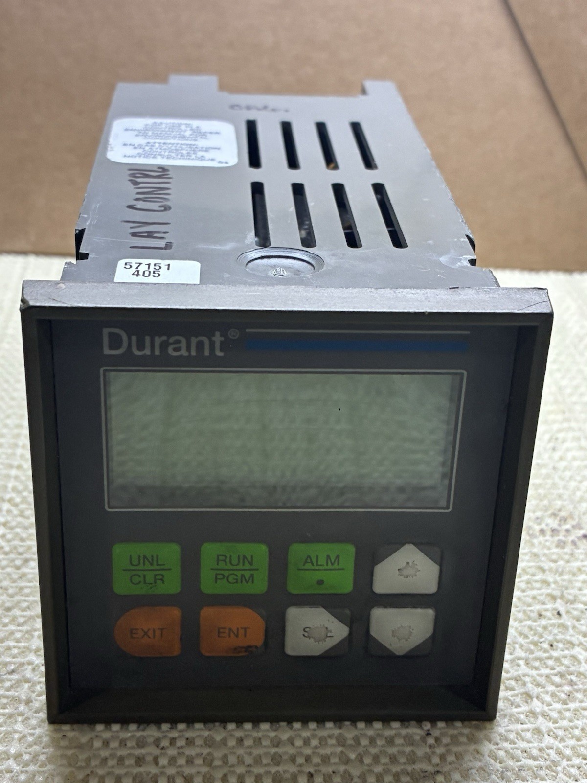 EATON Durant 57151-405 Rate Meter Indicator w/ Alarms, 115VAC