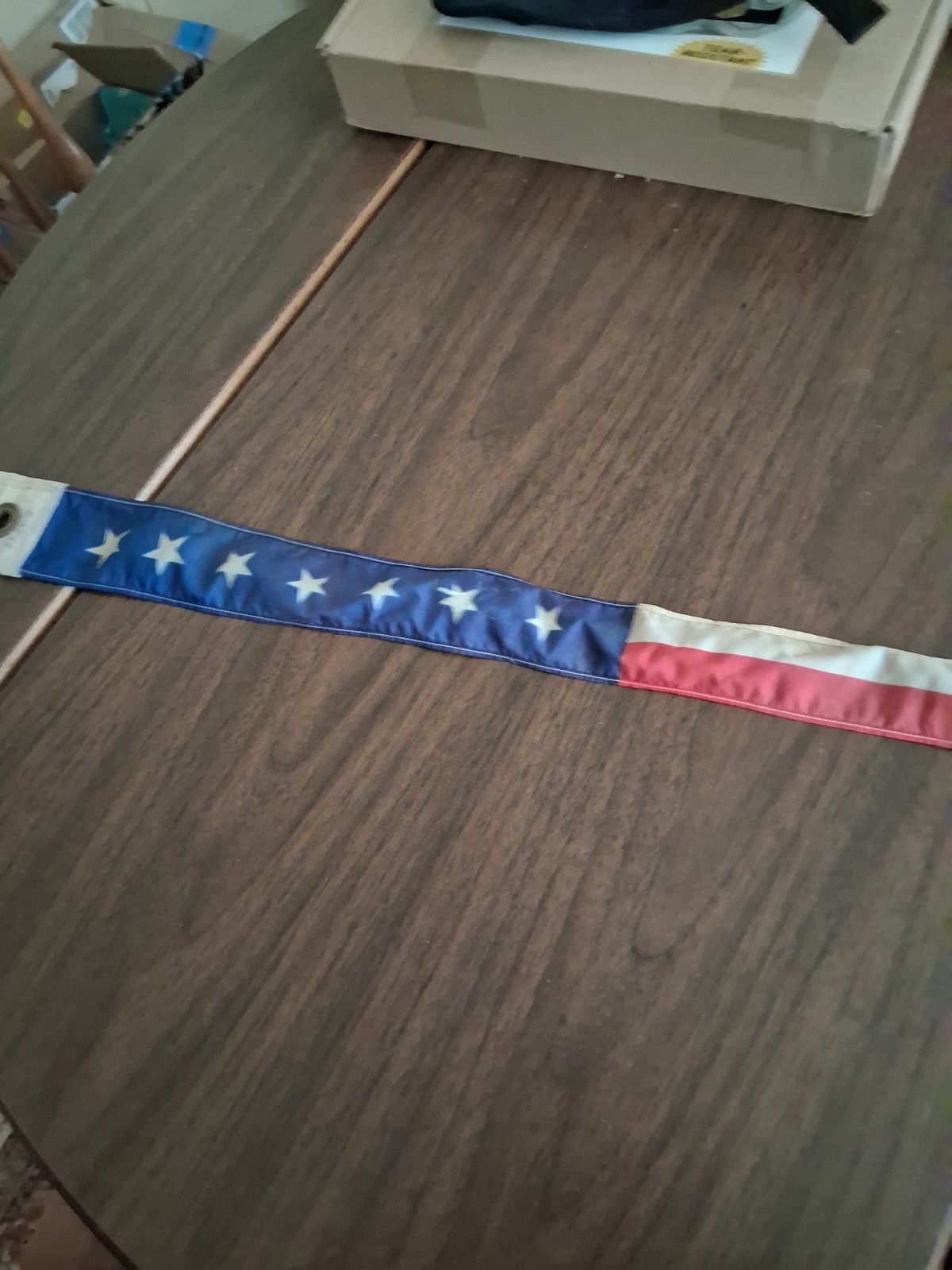 US Navy Commission Flag From Captain CK Schmidt
