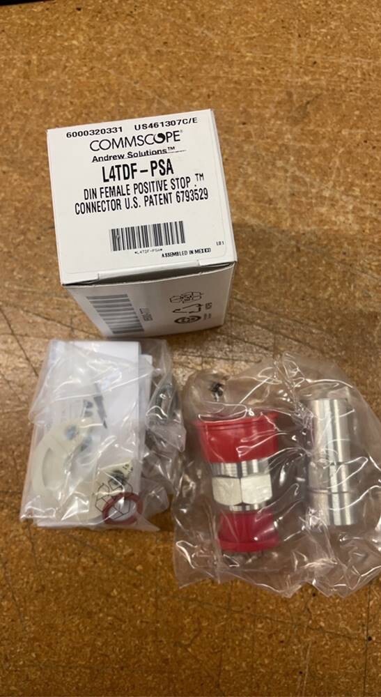 NEW CommScope Positive Stop 7/16 DIN Female:  L4TDF-PSA