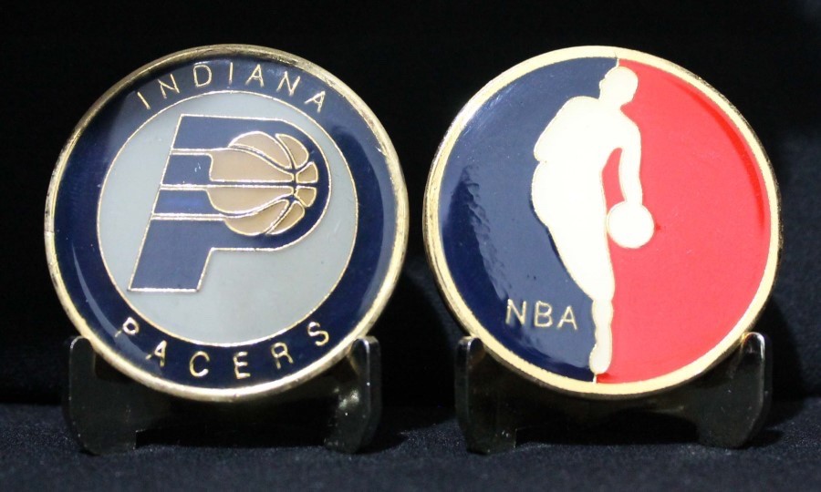 NBA INDIANA PACERS SPORT COLLECTIBLE CHALLENGE COIN