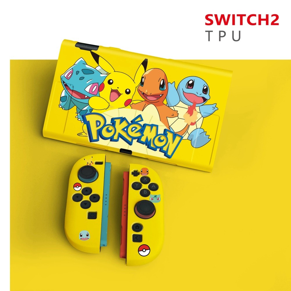 Pokemon Pikachu Nintendo Switch 2 Case Cover Shell Skin Accessories For Joycon