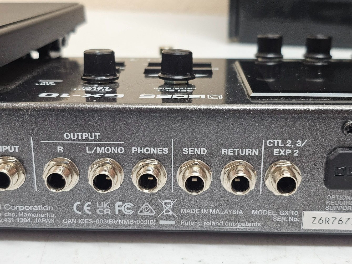 Boss GX-10 Guitar Effects Processor