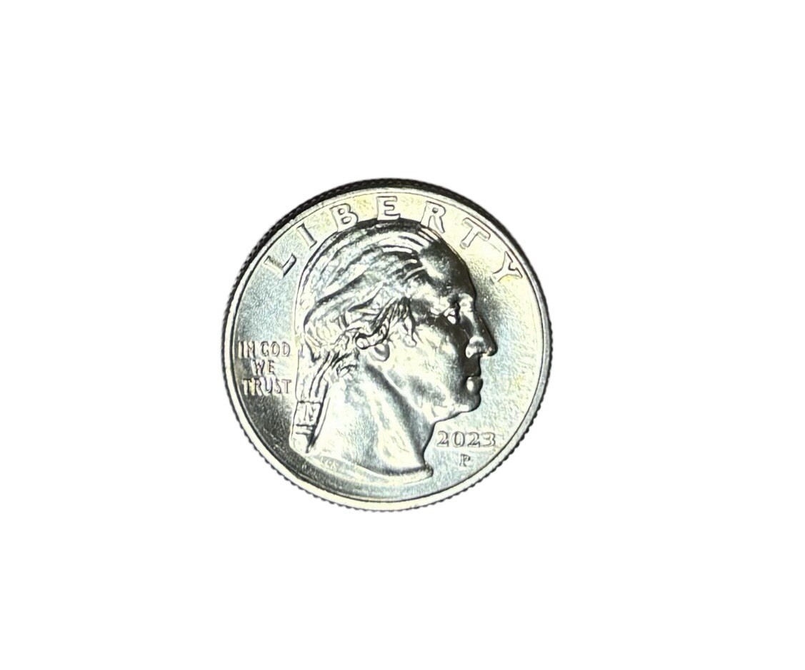 Rare Jovita Idar Quarter 2023 P mint Error Coin Reading "In Cod We Trust"
