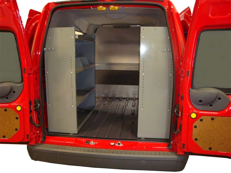 Set of 2  Shelving Units to fit Nissan NV200, Chevy CITY Express -32"LX44"HX13"D