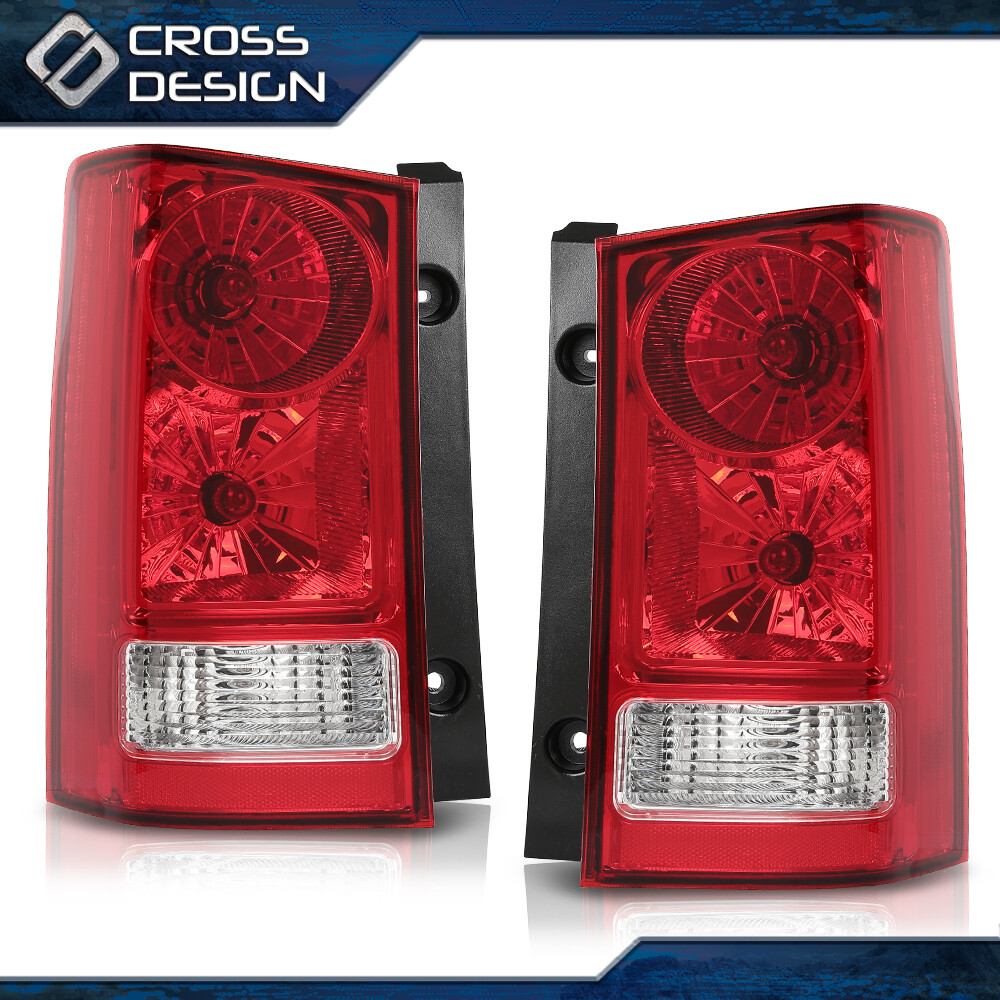 Fits 2009-2015 Honda Pilot Left and Right Sides Pair Tail Lights Rear Brake Lamp