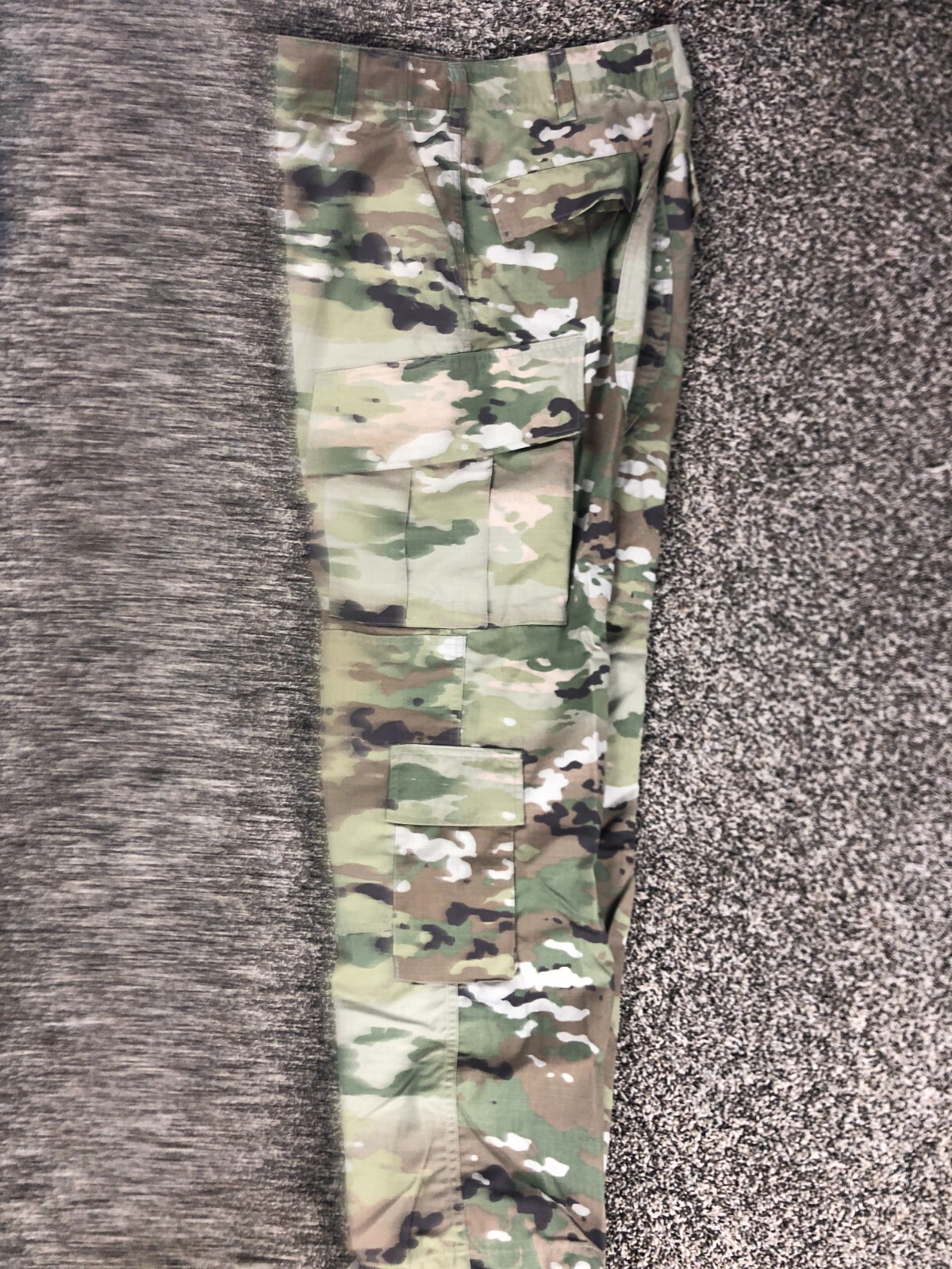 Army Combat Cargo Utility Trousers Uniform Multicam Unisex Small Regular