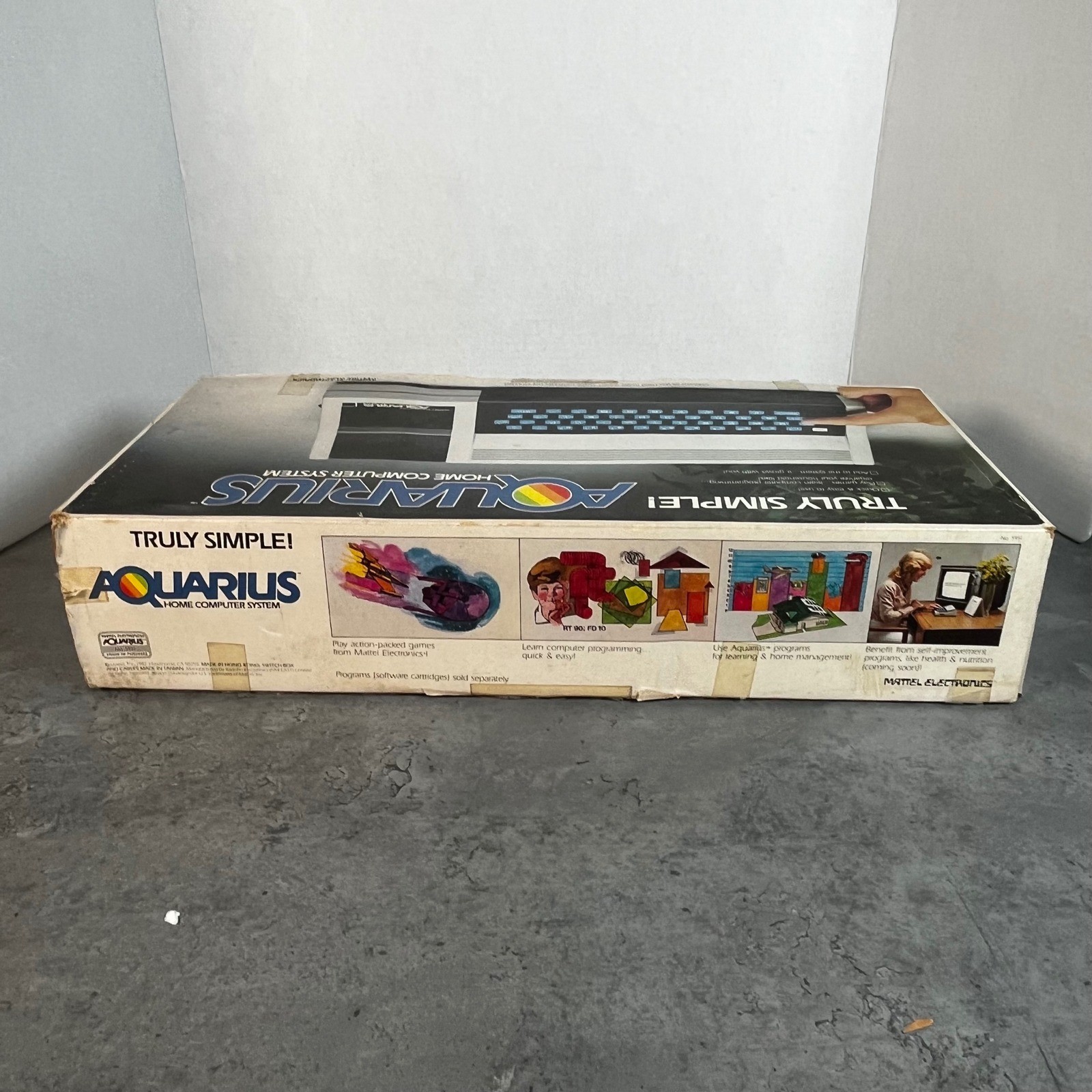 Mattel Electronics Aquarius Home Computer System 1982 Original VTG NEW UNUSED