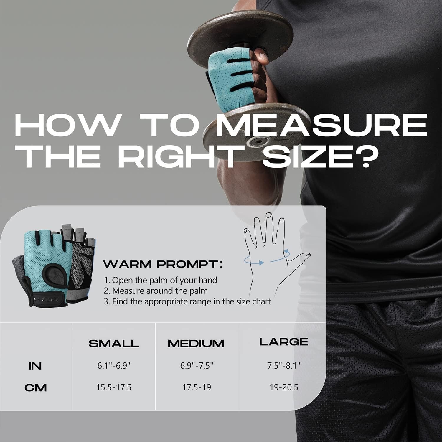 Multi-Functional Breathable Training Gloves for Weightlifting & Workouts - Large