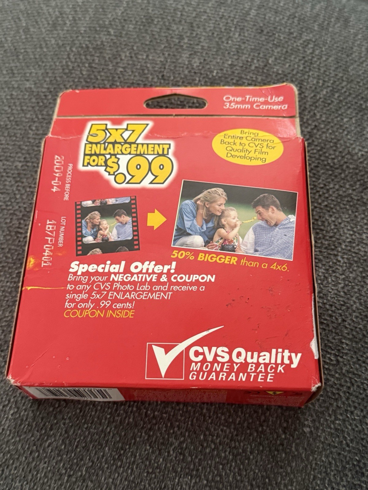 CVS Flash Indoor & Outdoor Camera 2-Pack 54 Exposures NEW