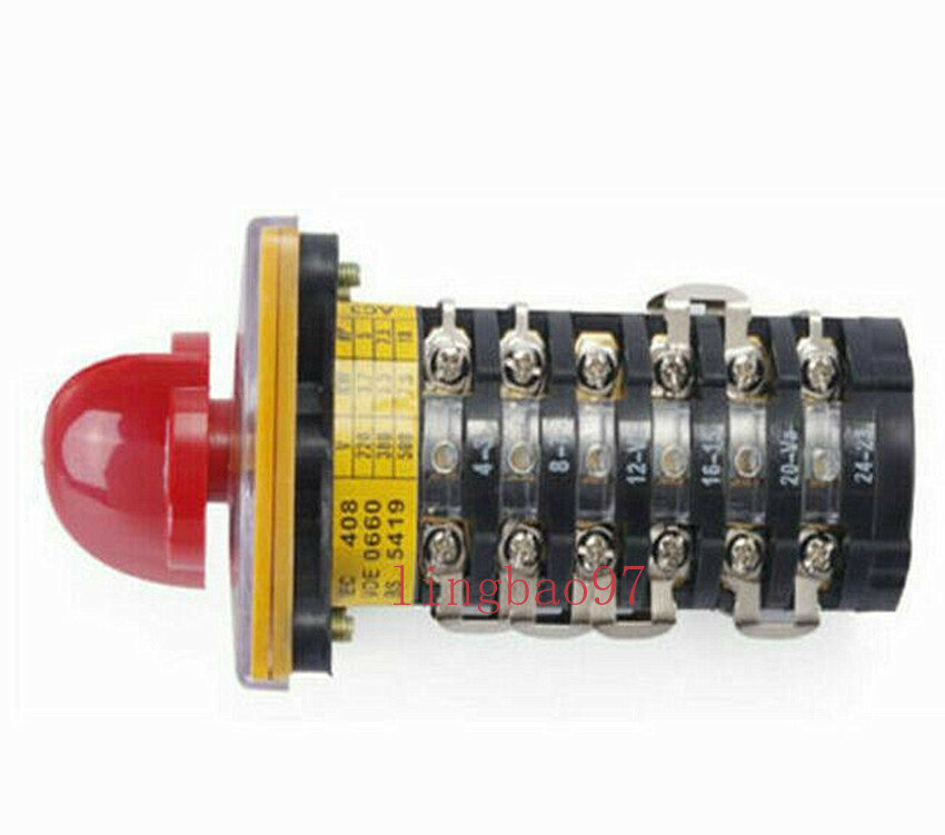 Bridgeport Milling Machine Import Reverse Speed 25A Switch + Case CNC Mill Tools