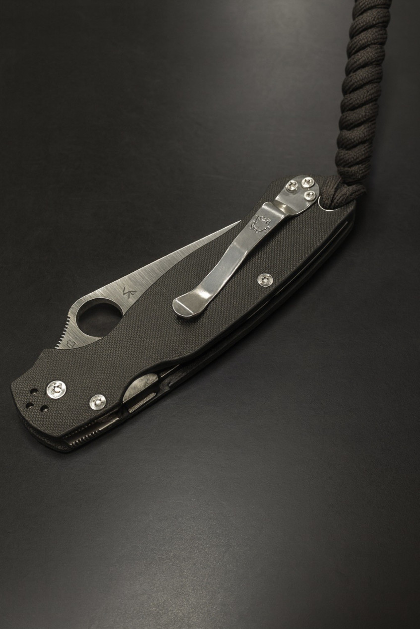 Compression lock buttons for Spyderco Paramilitary 2 or 3