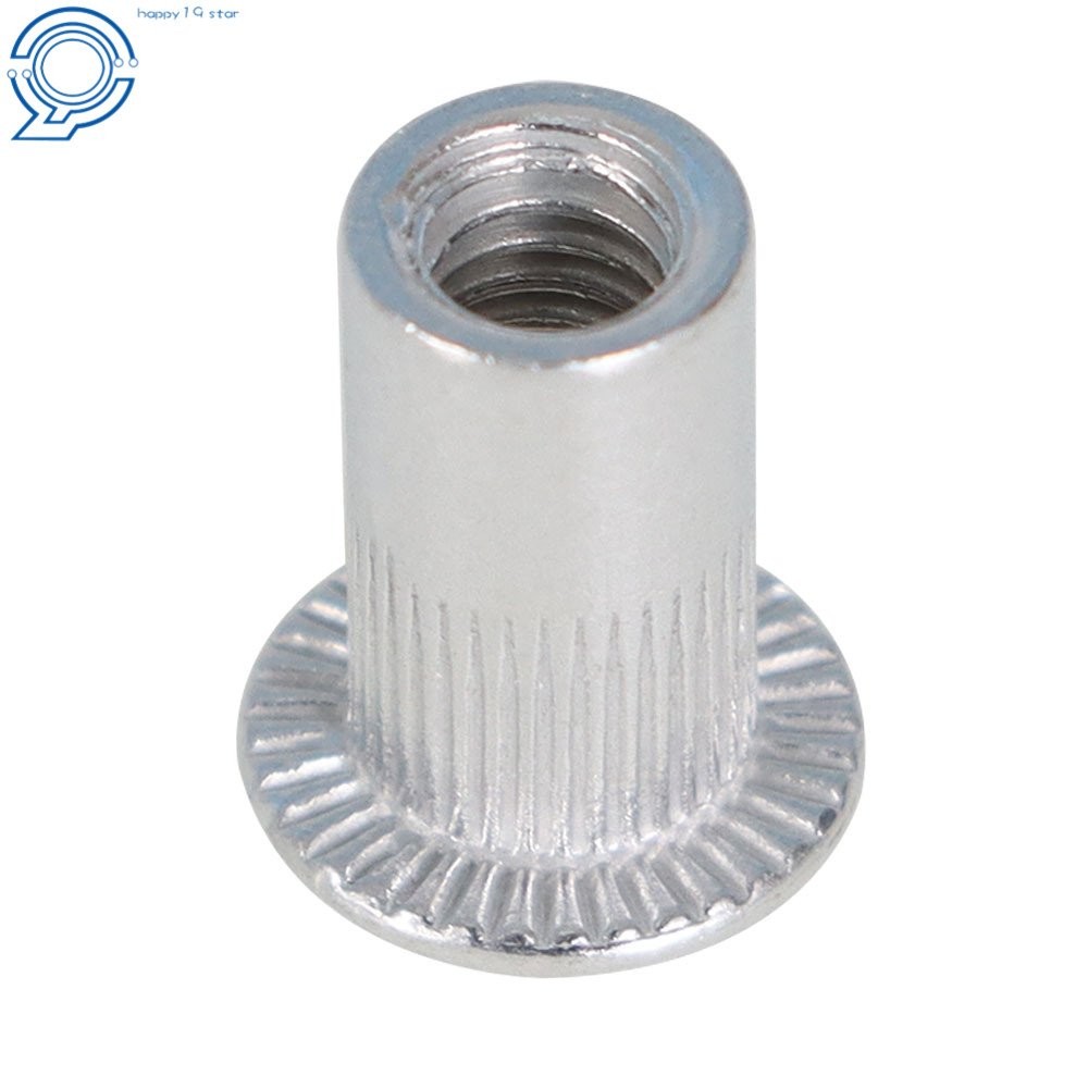 8 - 32 Aluminum Flange Nutserts Rivet Nut Rivnut Nutsert 100 Pack