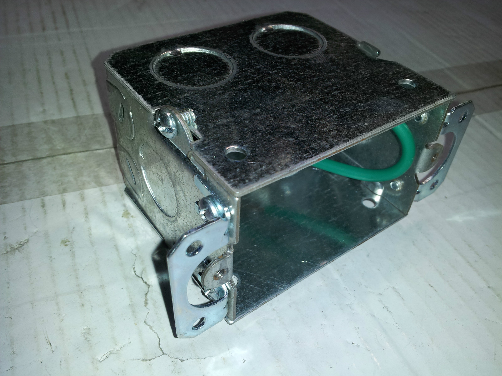 (25pc) 3" x 2" Electrical Switch Box 2-3/4" Deep w/ MC/BX Cable Clamps ~Raco 570