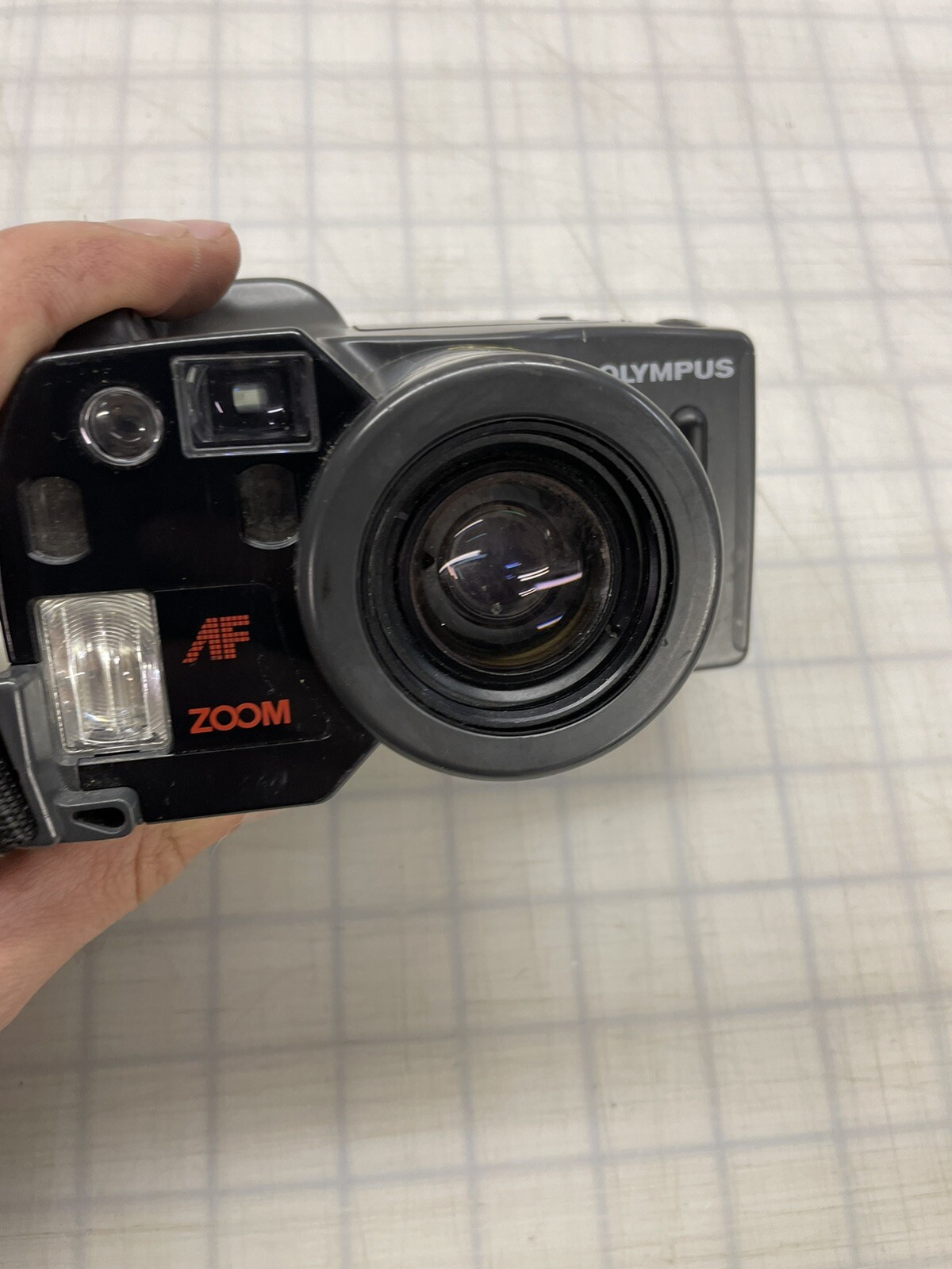Olympus Infinity Superzoom 300 35mm SLR Film Camera.
