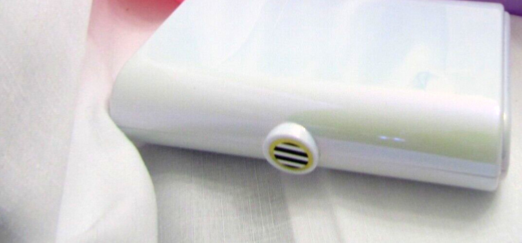 PEARLY-WHITE JEWELRY / ACCESSORY CASE / 2-TIERS / with MIRROR